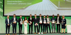 HDBW Graduation Ceremony 2024 - Graduates Digital Factory and Operational Excellence 